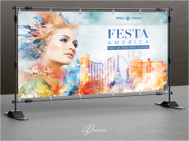 Wide Mural Art